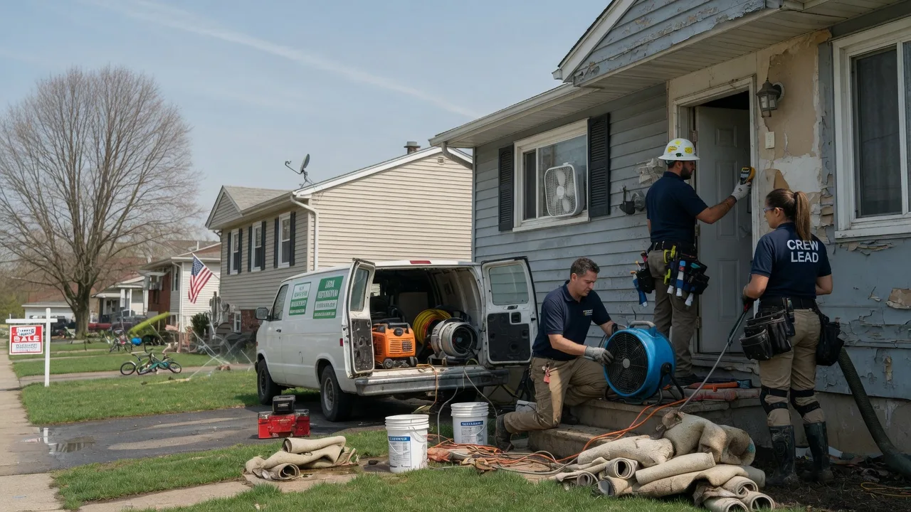 Flood Cleanup in North Washington, PA near me
